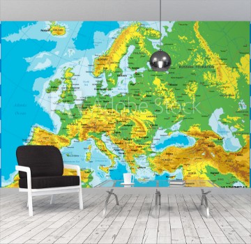 Image de Europe - Physical Map